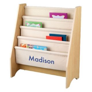 Kidkraft Kids Bookcase: Kidkraft Natural Sling Bookshelf   Blue Madison