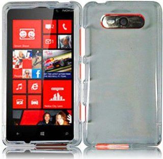 Transparent Hard Case Cover Premium Protector for Nokia Lumia 820 (by AT&T) with Free Gift Reliable Accessory Pen Cell Phones & Accessories