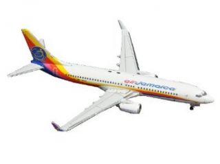 Gemini Jets Air Jamaica B737 800 (New Livery) 1/400 Scale: Toys & Games