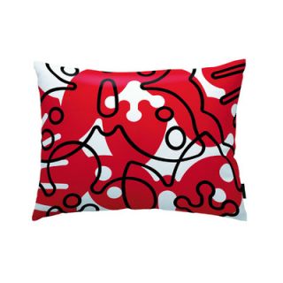 notNeutral Season Pillow 10431801 Color: Red/Black