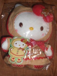 Japanese Sanrio 8 In. Ginger Bread Plush Hello Kitty: Toys & Games