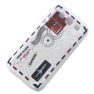 tbgg Retro Air Mail Envelope Pattern Samsung Galaxy S3 S III SGH I747 I9300 Snap on Hard Case Back Cover: Cell Phones & Accessories