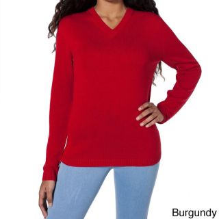 American Apparel American Apparel Unisex Wool V neck Sweater Red Size S (4 : 6)