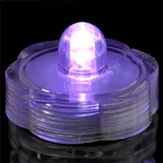 20 Submersible LED Tea Light Great for Party Centerpiece, Brand: Eco Novelty (Purple): Health & Personal Care