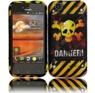 Danger TPU Candy Case Cover for T Mobile Mytouch E739 LG Maxx Touch: Cell Phones & Accessories