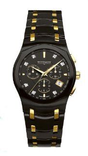 Wittnauer Montserrat Men's Chronograph Watch 7 Diamonds 12D101: Watches