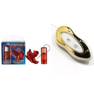 Hummingbird Arouser   Red and Peanut Vibrator Combo: Health & Personal Care