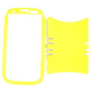 Cell Armor I747 RSNAP A006 AY Rocker Series Snap On Case for Samsung Galaxy S3   Retail Packaging   Fluorescent Pearl Yellow: Cell Phones & Accessories