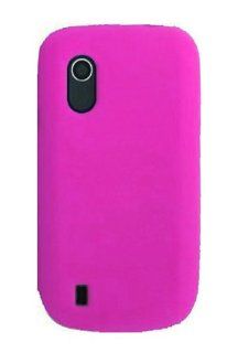 HHI Silicone Skin Case for ZTE V768 Concord   Hot Pink (Package include a HandHelditems Sketch Stylus Pen): Cell Phones & Accessories