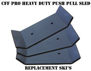 CFF Pro Sled Heavy Duty Replacement Ski's   Fit's the CFF Pro Push/Pull Sled : Exercise Equipment : Sports & Outdoors