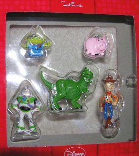 Shop Disney Toy Story Set of 5 Holiday Christmas Ornaments   Woody Buzz Lightyear Hamm Alien and Rex at the  Home Dcor Store