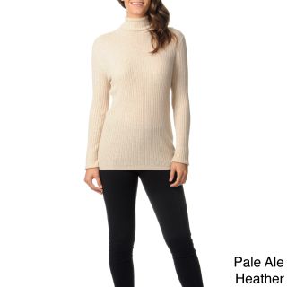 Republic Clothing Ply Cashmere Womens Long Sleeve Turtleneck Sweater Beige Size XS (2 : 3)