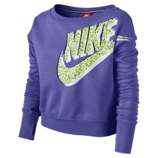 Nike SB Seasonal Crew Girls Sweatshirt   Purple Haze