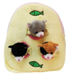 Happy Go Baby Pillow Buddy Kittens Backpack : Baby Stroller Travel Bags : Baby