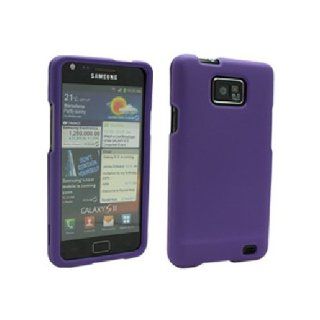 Purple Hard Snap On Cover Case for Samsung Galaxy S2 S II AT&T i777 SGH i777 Attain i9100: Cell Phones & Accessories