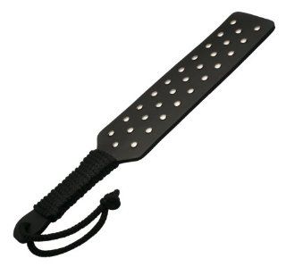 Master Series Metal Studded Rubber Bondage Paddle: Health & Personal Care