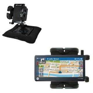 Car Bean Bag Dash & Windshield Holder for the Motorola MOTONAV TN765T   Gomadic Brand GPS & Navigation