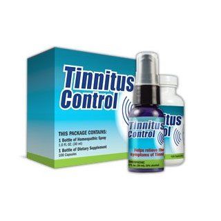 Tinnitus Control Ear Ringing Relief   Relive Ringing in Ears with All Natural Homeopathic Tinnitus Remedy Treatment ~ 4 Packs: Health & Personal Care