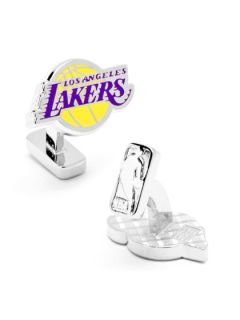Palladium LA Lakers Cufflinks by CUFFLINKS INC