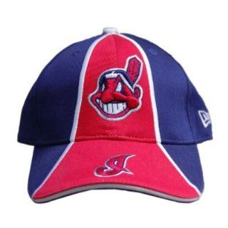 New Era Cleveland Indians 2 Tone Hat Cap   Navy Red : Sports Fan Baseball Caps : Sports & Outdoors