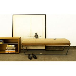 Elemental Living Sylis Leather Bench SY UB47