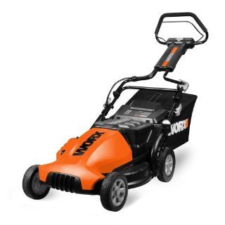 WORX ECO WG780 19 Inch 24 Volt Cordless Electric Lawn Mower (Discontinued by Manufacturer) : Walk Behind Lawn Mowers : Patio, Lawn & Garden