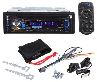 Brand New Kenwood KDC X796 Single Din In Dash CD Receiver with Built in Bluetooth/HD Radio and USB Connectivity For iPhone/iPod : Car Electronics
