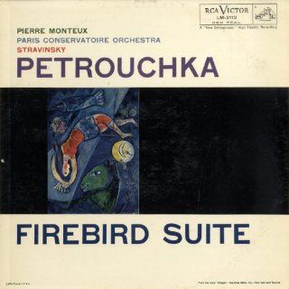 Stravinsky: Petrouchka / The Firebird Suite   Pierre Monteux/Paris Conservatoire Orchestra: Music