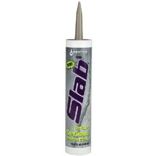 Sashco Slab Acrylic Latex Concrete Crack Repair Sealant, 10.5 oz Cartridge, Gray (Pack of 1): Adhesive Caulk: Industrial & Scientific