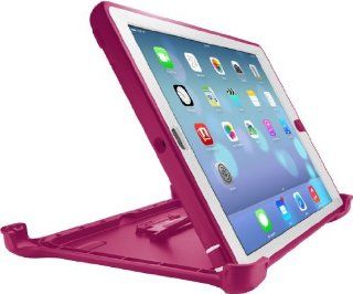 OtterBox Defender Series Case for iPad Air   Retail Packaging   Papaya   White/Pink: Computers & Accessories