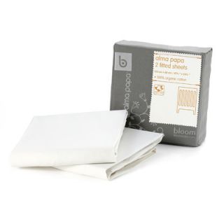 bloom Alma Papa Fitted Sheet E10326 Color: Coconut White