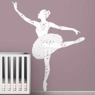 LittleLion Studio Black Label Ballerina Wall Decal DCAL VL LA 070 W CC Color:
