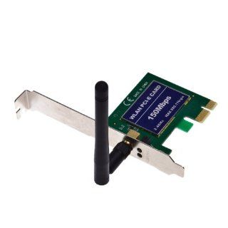 PCI 150m 802.11n/g/b 150mbps Wireless Wifi Wlan Network Card Adapter: Computers & Accessories