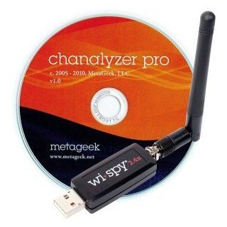 MetaGeek Wi Spy 2400X2VPRO IEEE 802.11n (draft) USB   Wi Fi Adapter. WI SPY 2.4X W/ CHANALYZER PRO DIAGSW. 54 Mbps   External: Computers & Accessories