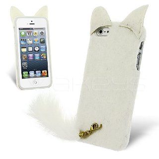 Celicious White Cat Coat Cover for Apple iPhone 5s / iPhone 5  Apple iPhone 5s Case Cover Cell Phones & Accessories