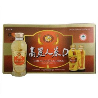 Honey Bee Root Drink, Korean Ginseng, 4.2 Ounce : Juices : Grocery & Gourmet Food