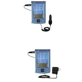 Essential Kit for the Palm palm Zire 31 includes a Car and Wall Charger   uses Gomadic TipExchange Technology Electronics
