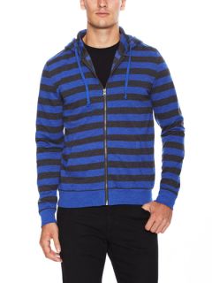 Striped Zip Up Hoodie by Threads 4 Thought