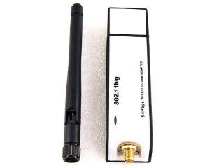 54Mbps 802.11G USB Wireless WIFI LAN Adapter + Antenna: Computers & Accessories
