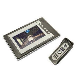 LCD Wireless Video Door Phone Ir Camera Intercom Unlock Doorbell Monitor (SY806MJW11): Kitchen & Dining