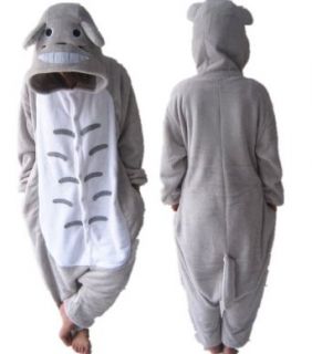 Ninimour  Totoro Kigurumi Pajamas Adult Anime Cosplay Halloween Costume: Clothing