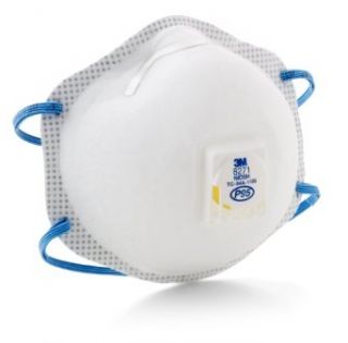 3M Particulate Respirator 8271, P95 (Pack of 10): Papr Safety Respirators: Industrial & Scientific