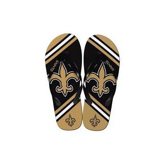 New Orleans Saints 2013 Unisex Big Logo Flip Flop : Sports Fan Slippers : Sports & Outdoors