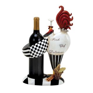 Rooster Chef Wine Bottle Holder