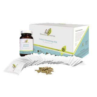Blessed Herbs Colon Cleansing Kit   Ginger Health & Personal Care