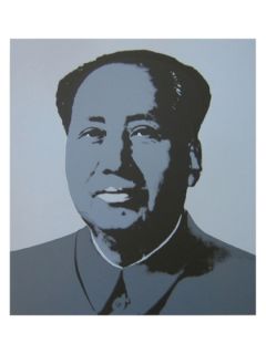 Mao Grey by Andy Warhol (Unframed) by HK Photographs