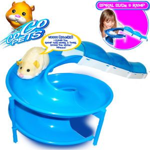 Zhu Zhu Pets Hamster Spiral Slide and Ramp Playset       Toys