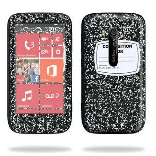 MightySkins Protective Skin Decal Cover for Nokia Lumia 822 Cell Phone T Mobile Sticker Skins Compositon Book Computers & Accessories
