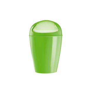 Koziol Del Swing Top Wastebasket 57785 Color: Solid Grass Green