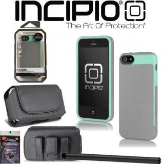 iPhone 5 Incipio FAXION Cover Case Turquoise iph 826 with Case that fits your Phone with the Cover on it, Stylus Pen and Radiation Shield. Cell Phones & Accessories